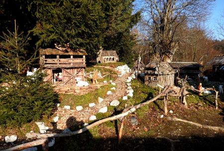 Letošnje jaslice se razprostirajo na 125 kvadratnih metrih